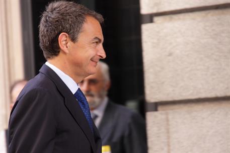 29/06/2011. Imágenes del presidente durante el Debate sobre el estado de la Nación. El presidente del Gobierno, José Luis Rodríguez Zapatero...