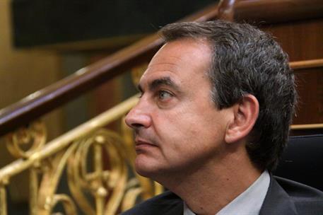 30/06/2011. Imágenes del presidente durante el Debate sobre el estado de la Nación. El presidente del Gobierno, José Luis Rodríguez Zapatero...