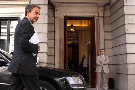30/06/2011. Imágenes del presidente durante el Debate sobre el estado de la Nación. El presidente del Gobierno, José Luis Rodríguez Zapatero...