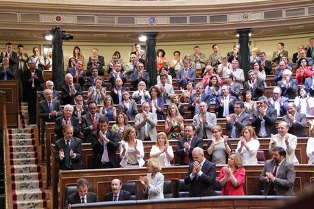 28/06/2011. Imágenes del presidente durante el Debate sobre el estado de la Nación. El presidente del Gobierno, José Luis Rodríguez Zapatero...