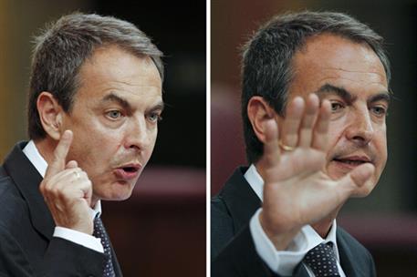 28/06/2011. Imágenes del presidente durante el Debate sobre el estado de la Nación. El presidente del Gobierno, José Luis Rodríguez Zapatero...