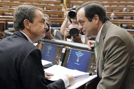 29/06/2011. Imágenes del presidente durante el Debate sobre el estado de la Nación. El presidente del Gobierno, José Luis Rodríguez Zapatero...