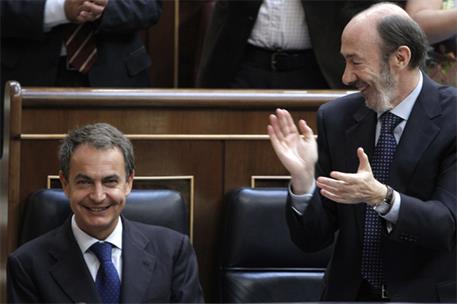 29/06/2011. Imágenes del presidente durante el Debate sobre el estado de la Nación. El presidente del Gobierno, José Luis Rodríguez Zapatero...