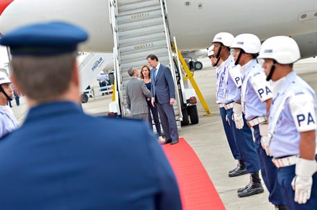 20/06/2012. Mariano Rajoy asiste a la Conferencia "Río+20" en Brasil. El presidente del Gobierno a su llegada a Río de Janeiro donde asiste ...