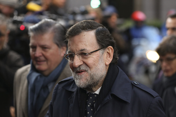 20/12/2013. Mariano Rajoy asiste al Consejo Europeo en Bruselas. El presidente del Gobierno, Mariano Rajoy, a su llegada a la segunda sesión... 20/12/2013. Mariano Rajoy asiste al Consejo Europeo en Bruselas. El presidente del Gobierno, Mariano Rajoy, a su llegada a la segunda sesión...