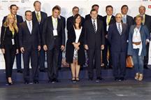 Foto de familia en la apertura de la Asamblea del CEAL (Foto: Pool Moncloa)