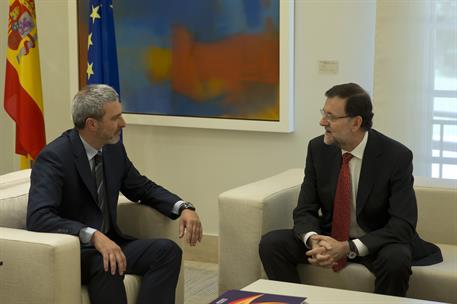 14/07/2014. Rajoy recibe a la plataforma Societat Civil Catalana. El presidente del Gobierno, Mariano Rajoy ha recibido en el Palacio de la ...
