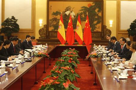 26/09/2014. Rajoy se reúne con el presidente de la República Popular China. El presidente del Gobierno, Mariano Rajoy, y el presidente chino...