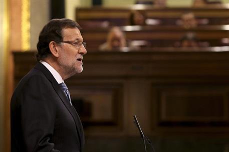 27/11/2014. Rajoy presenta medidas para luchar contra la corrupción. El presidente del Gobierno, Mariano Rajoy, durante su comparecencia en ...