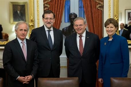 14/01/2014. Rajoy viaja a Estados Unidos en visita oficial. El presidente se ha reunido con miembros de los dos grandes partidos americanos ...