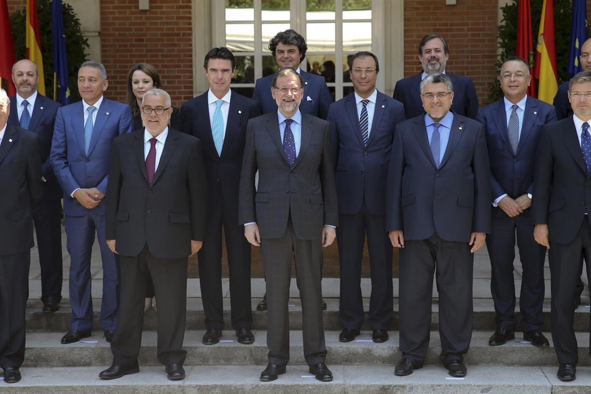 5/06/2015. XI Reunión de Alto Nivel Hispano-Marroquí. El presidente del Gobierno, Mariano Rajoy, y su homólogo marroquí, Abdelilah Benkirán,...