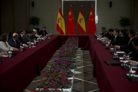 16/11/2015. Rajoy participa en la Cumbre de líderes de G-20. Segunda jornada. Reunión bilateral del presidente del Gobierno, Mariano Rajoy, ...