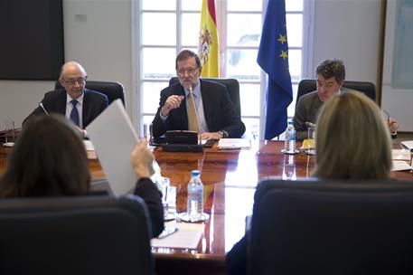 20/11/2015. Rajoy preside la Comisión Delegada para Asuntos Económicos. El presidente del Gobierno, Mariano Rajoy, preside la reunión de la ...