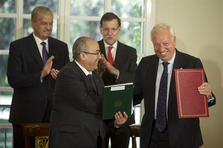 21/07/2015. VI Reunión de Alto Nivel Hispano-Argelina. El ministro de Asuntos Exteriores y de Cooperación de España y el ministro de Auntos ...