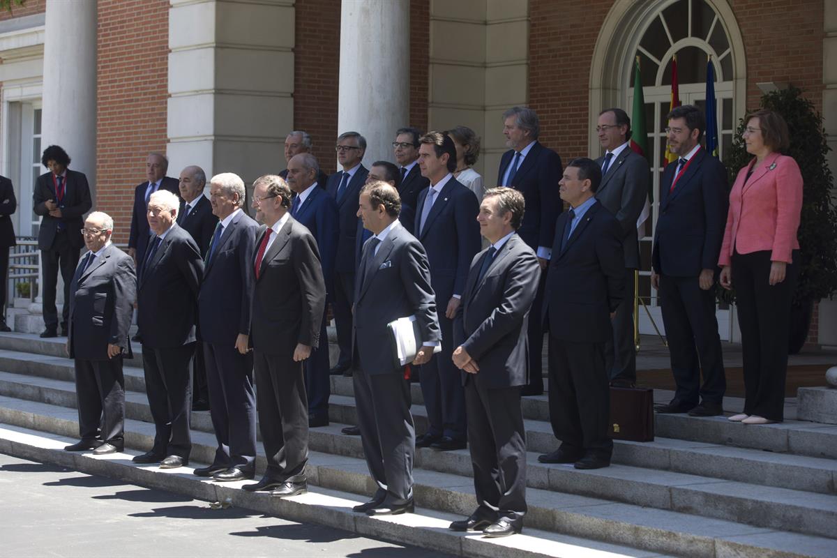 21/07/2015. VI Reunión de Alto Nivel Hispano-Argelina. Foto de familia de la VI Reunión de Alto Nivel Hispano-Argelina.