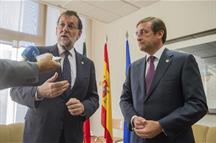 Rajoy, con Passos Coelho