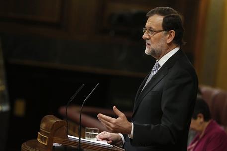25/02/2015. Rajoy participa en el Debate sobre el estado de la nación. Mariano Rajoy participa en la segunda jornada del Debate sobre el est...