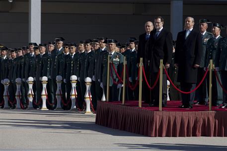 17/03/2016. Rajoy inaugura la nueva Academia de Oficiales de la Guardia Civil en Aranjuez. El presidente del Gobierno en funciones, Mariano ...