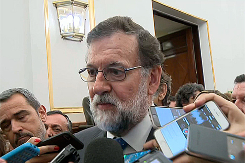 4/05/2017. Declaraciones de Rajoy en el Congreso