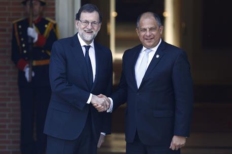 8/05/2017. Rajoy recibe al presidente de la República de Costa Rica. El presidente del Gobierno, Mariano Rajoy, ha recibido al presidente de...