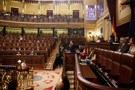 11/10/2017. Rajoy comparece en el Congreso de los Diputados. El presidente del Gobierno, Mariano Rajoy, comparece en el Congreso de los Dipu...