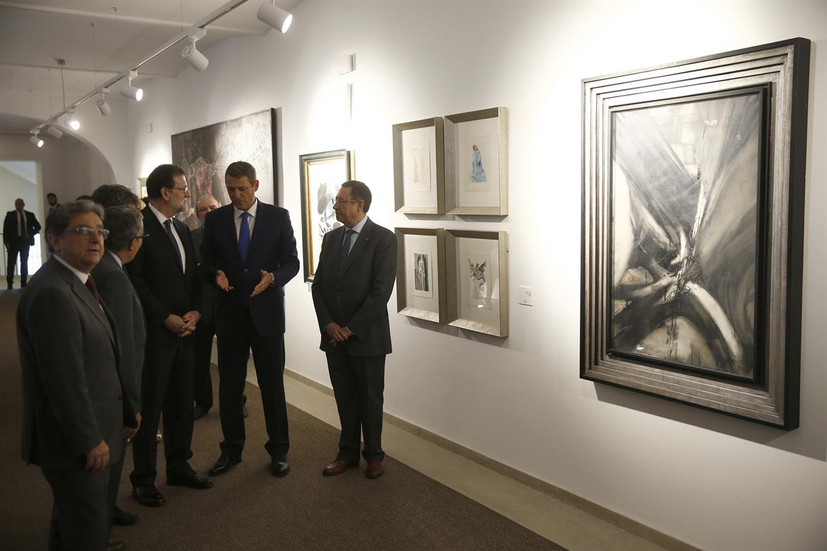 20/07/2017. Rajoy inaugura el Parador de Turismo de Lleida. El presidente del Gobierno, Mariano Rajoy, durante la inauguración del Parador d...