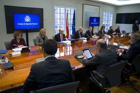 20/01/2017. Rajoy preside la reunión del Consejo de Seguridad Nacional. El presidente del Gobierno, Mariano Rajoy, preside la reunión del Co...