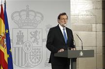 El presidente del Gobierno, Mariano Rajoy