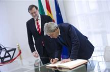 Mariano Rajoy and Paolo Gentiloni