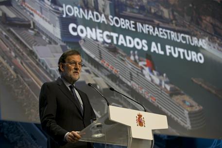 28/03/2017. Rajoy en la jornada "Conectados al futuro". El presidente del Gobierno, Mariano Rajoy, durante su intervención en la inauguració...
