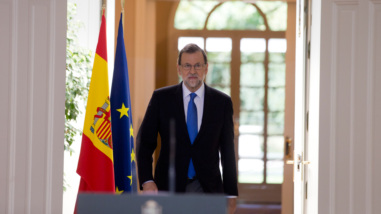 28/07/2017. Rajoy hace balance de la primera mitad de 2017. El presidente del Gobierno, Mariano Rajoy, durante la rueda de prensa ofrecida t...