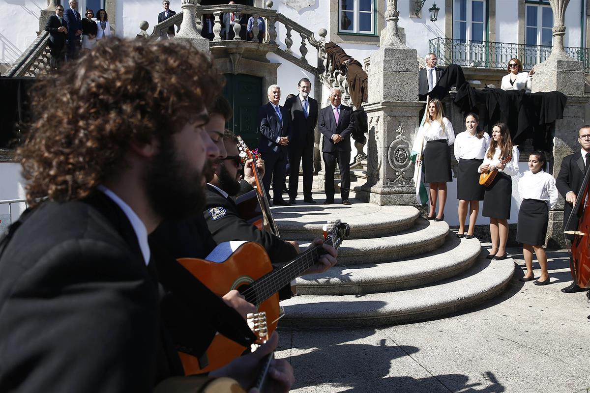 30/05/2017. XXIX Cumbre Luso-Española (Segunda jornada). El presidente del Gobierno, Mariano Rajoy, el primer ministro de Portugal, António ...