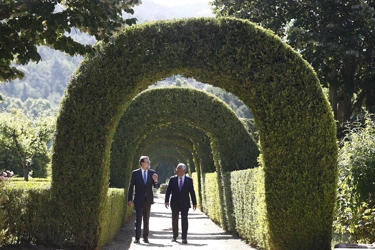 30/05/2017. XXIX Cumbre Luso-Española (Segunda jornada). El presidente del Gobierno, Mariano Rajoy, y el primer ministro portugués, António ...