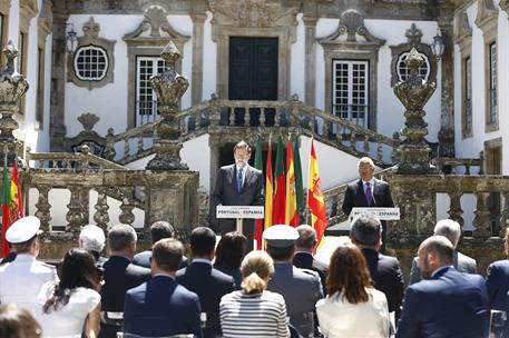 30/05/2017. XXIX Cumbre Luso-Española (Segunda jornada). El presidente del Gobierno, Mariano Rajoy, y el primer ministro de Portugal, Antóni...
