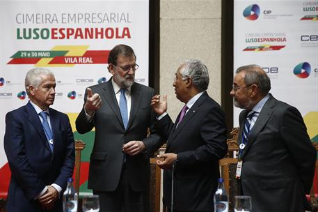 30/05/2017. XXIX Cumbre Luso-Española (Segunda jornada). El presidente del Gobierno, Mariano Rajoy, el primer ministro de Portugal, António ...