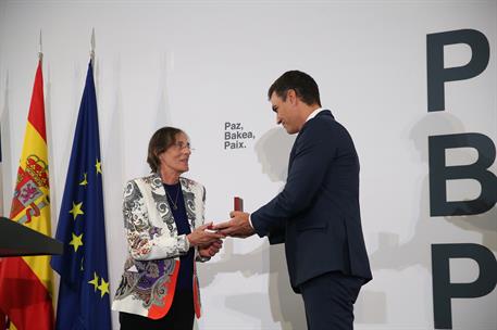 1/10/2018. Sánchez preside el Acto de cooperación hispano-francesa en la lucha antiterrorista. El presidente del Gobierno, Pedro Sánchez, im...