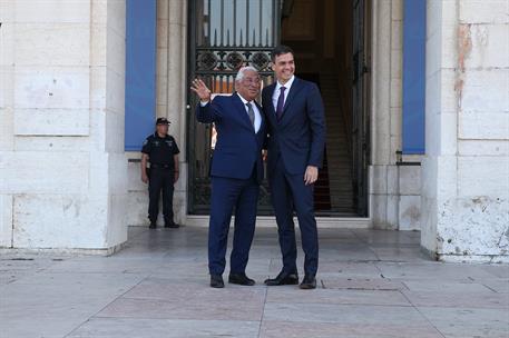 2/07/2018. Sánchez se reúne en Lisboa con Costa. El presidente del Gobierno, Pedro Sánchez, junto al primer ministro de la República Portugu...