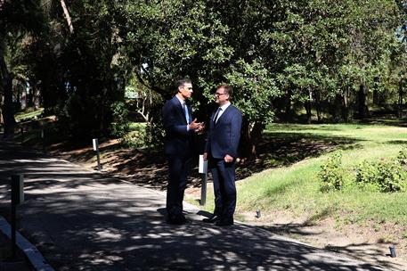 4/10/2018. Pedro Sánchez recibe al primer ministro de Finlandia. El presidente del Gobierno, Pedro Sánchez, y el primer ministro de Finlandi...