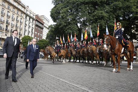 10/04/2018. Viaje de Mariano Rajoy a Argentina. El presidente del Gobierno, Mariano Rajoy, junto al ministro de Relaciones Exteriores y Cult...