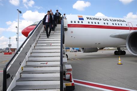 11/07/2018. Sánchez asiste a la Cumbre de la OTAN. El presidente del Gobierno, Pedro Sánchez, a su llegada a Bruselas para asistir a la Cumb...