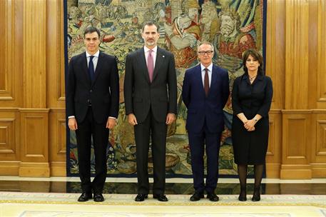 14/06/2018. El presidente asiste a la promesa de José Guirao como ministro de Cultura y Deporte. El nuevo ministro de Cultura y Deporte, Jos...