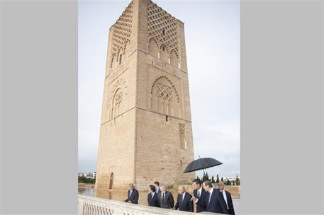 19/11/2018. Viaje de Pedro Sánchez a Marruecos. El presidente del Gobierno, Pedro Sánchez, durante su visita al Reino de Marruecos.