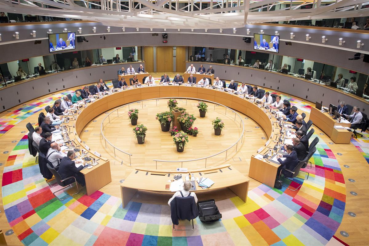 28/06/2018. Sánchez participa en la reunión del Consejo Europeo.. El presidente del Gobierno, Pedro Sánchez, asiste junto al resto de los je...