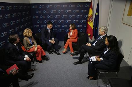 2/12/2019. Pedro Sánchez se reúne con Nancy Pelosi. El presidente del Gobierno en funciones, Pedro Sánchez, se reúne con la presidenta de la...