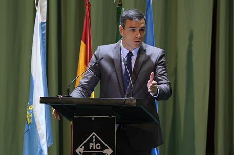 3/10/2019. Pedro Sánchez, en la Feria Internacional Ganadera de Zafra (Badajoz). El presidente del Gobierno en funciones, Pedro Sánchez, dur...