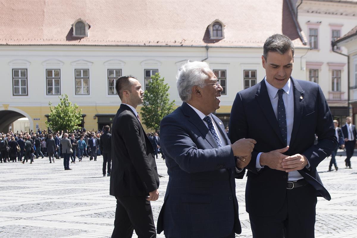 9/05/2019. Sánchez participa en la reunión informal de jefes de Estado y de Gobierno de la UE. El presidente del Gobierno en funciones, Pedr...