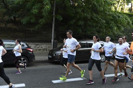 9/06/2019. Sánchez participa en la Carrera contra la Violencia de Género. El presidente del Gobierno en funciones, Pedro Sánchez, junto a ot...