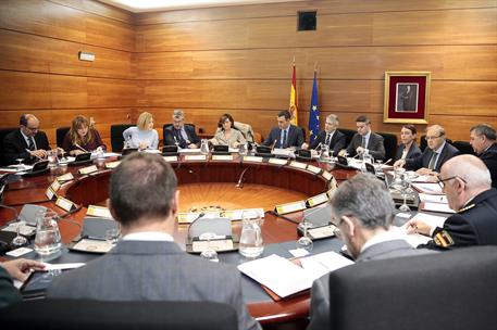 9/11/2019. Sánchez preside el Comité de seguimiento de la situación en Cataluña. El presidente del Gobierno en funciones, Pedro Sánchez, aco...