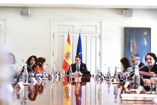 El presidente del Gobierno, Pedro Sánchez, preside la reunión del Consejo de Seguridad Nacional