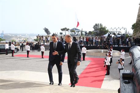 14/06/2019. Pedro Sánchez participa en la Cumbre de países del sur de Europa. El presidente del Gobierno en funciones, Pedro Sánchez, acompa...